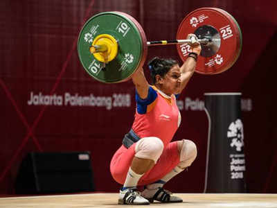 Indian weightlifters win 7 gold on second day of Commonwealth Championships