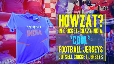 Howzat? In cricket-crazy India, 'cool' football jerseys outsell cricket jerseys