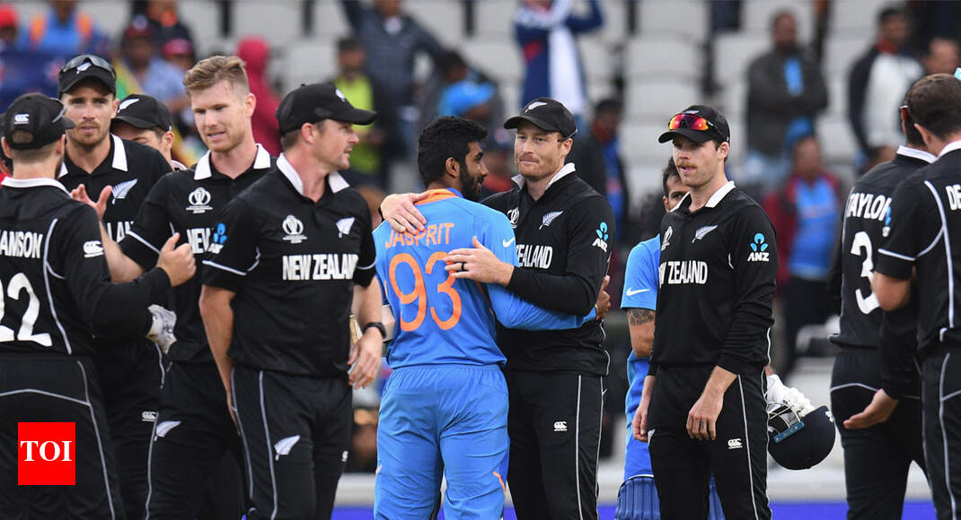 NZ stun India by 18 runs to reach World Cup final