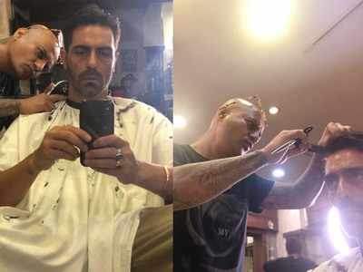 Arjun Rampal gets a new haircut! Check out his post here