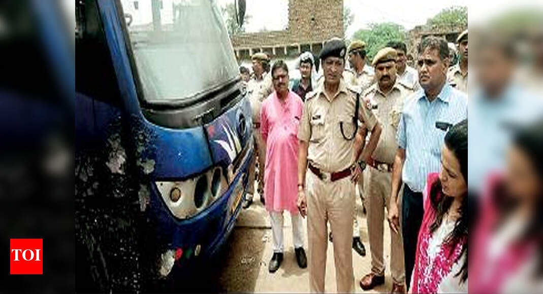 Woman killed, 11 hurt after live wire falls on bus in Alwar | Jaipur ...