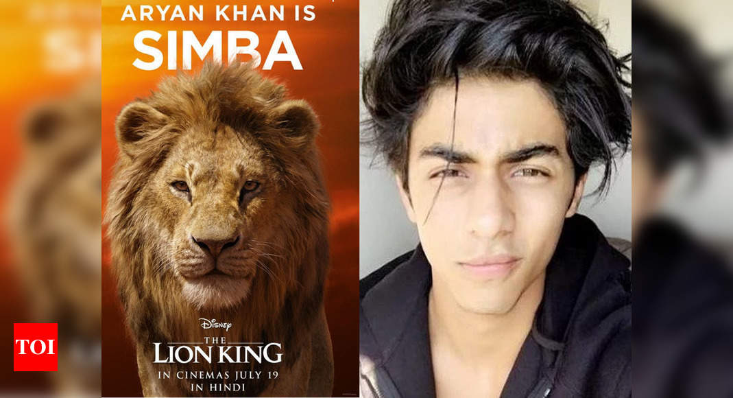 'The Lion King' teaser: SRK's son Aryan Khan roars as Simba | Hindi ...