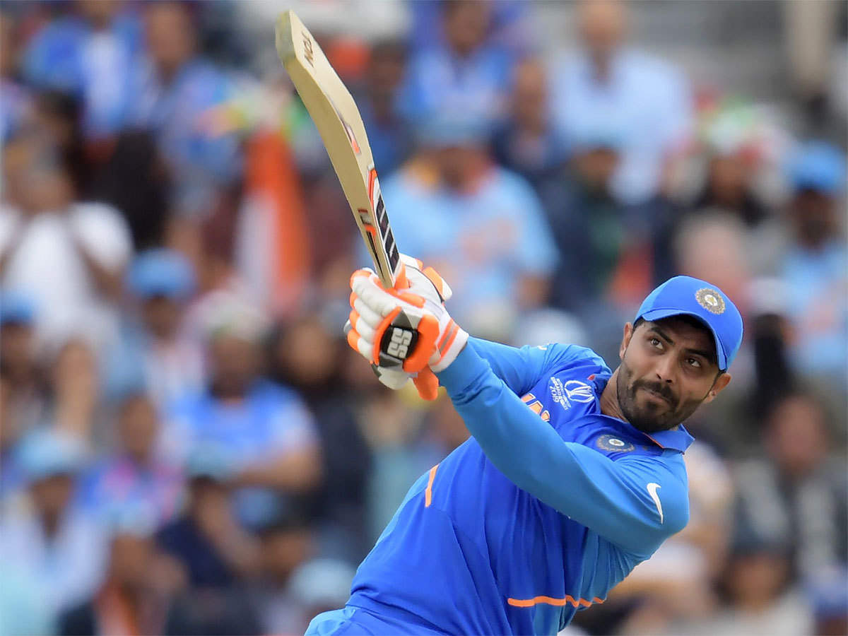 Ravindra Jadeja almost took India to victory against New Zealand at Old Trafford in Manchester. (AFP Photo)