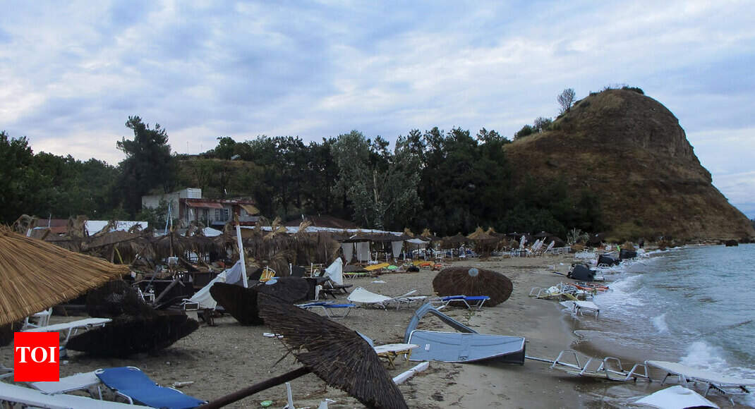 Six tourists killed by tornadoes and hailstorms in Greece
