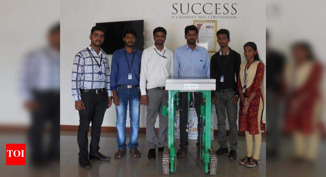 Engineering students design AgriDoc which monitors crops and alerts ...