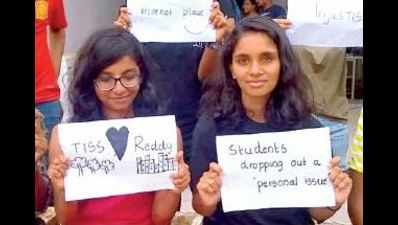 TISS students intensify protest over hostel fee