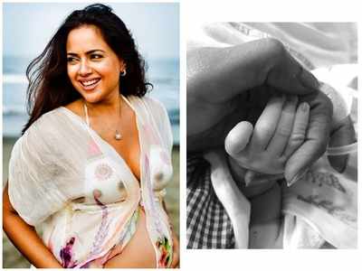 Sameera Reddy welcomes a baby girl