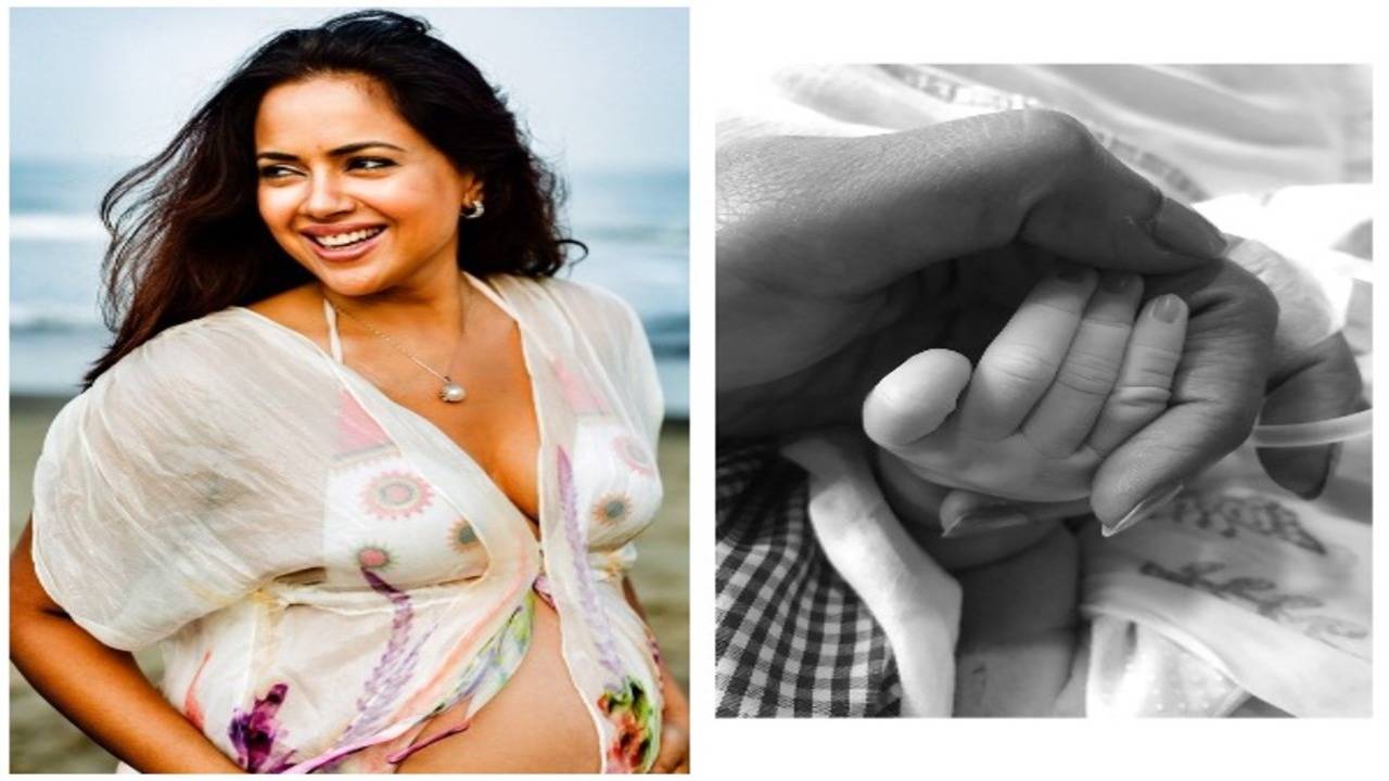 Sameera Reddy welcomes a baby girl | Hindi Movie News - Times of India