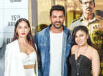 Nora Fatehi, Tulsi Kumar and John Abraham 