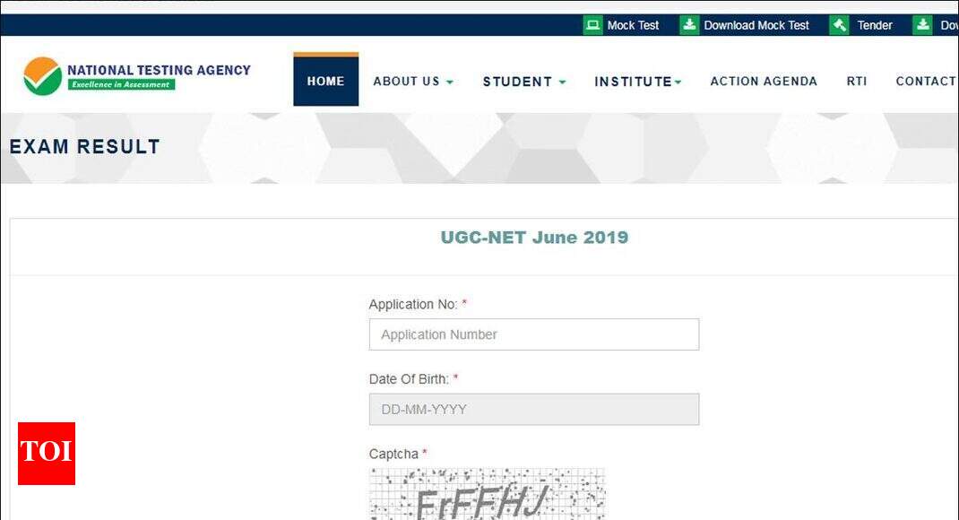 NTA NET Result: NTA UGC-NET June 2019 results declared ...