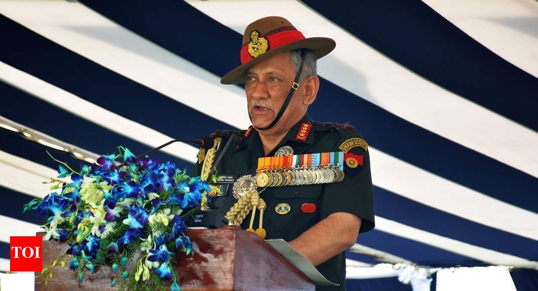 No Chinese intrusion in Ladakh: Army chief