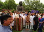 Pictures of Swachhta Abhiyan at the Parliament organised by the Lok Sabha speaker, Om Birla...