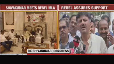 Rebel Congress MLA Nagaraj hints at reconsidering resignation, says DK Shivakumar