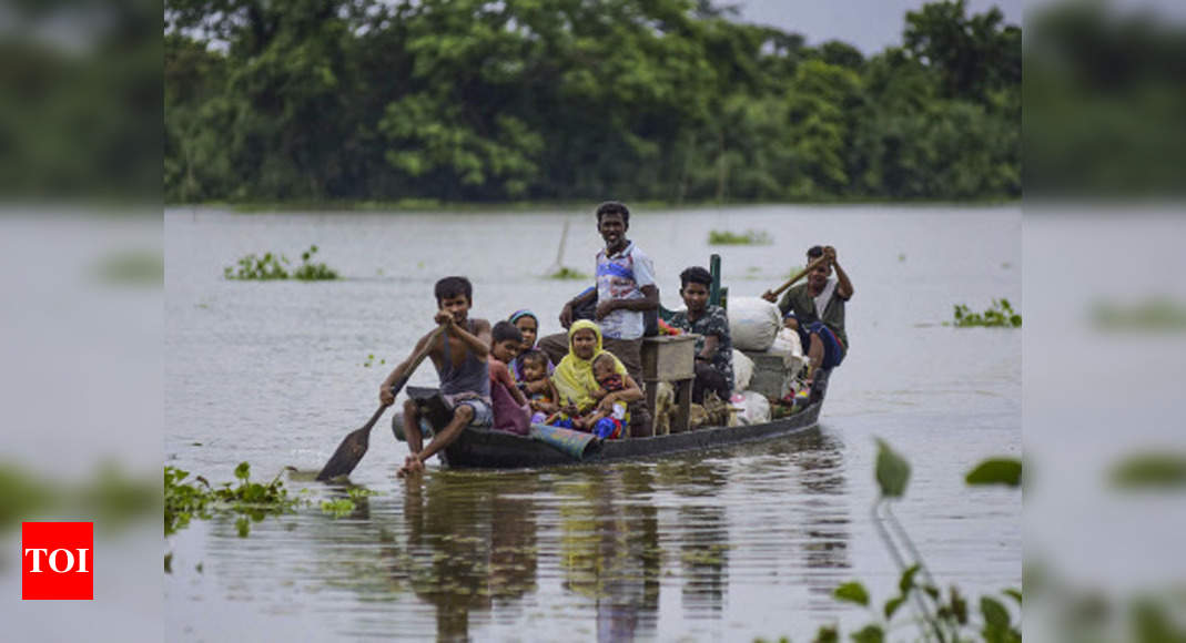 Death Toll Rises To Seven In Assam Floods Guwahati News Times Of India 3111