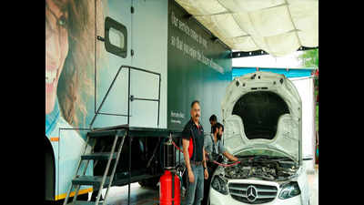 Mercedes-Benz brings 'Service on Wheels' to Guntur