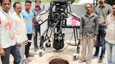 This sewer-cleaning robot is saving lives in Gurugram