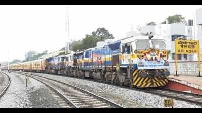 Special train to Vasco brings cheer to Belagavi residents