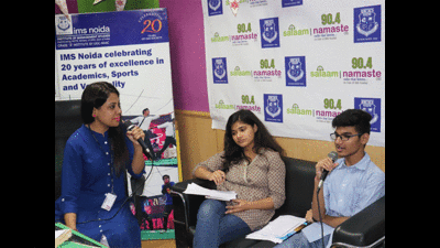 Radio workshop organised by Noida college