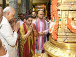 President offers prayers at Tirupati temples