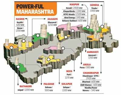 State power map shows Nagpur district has most power plants