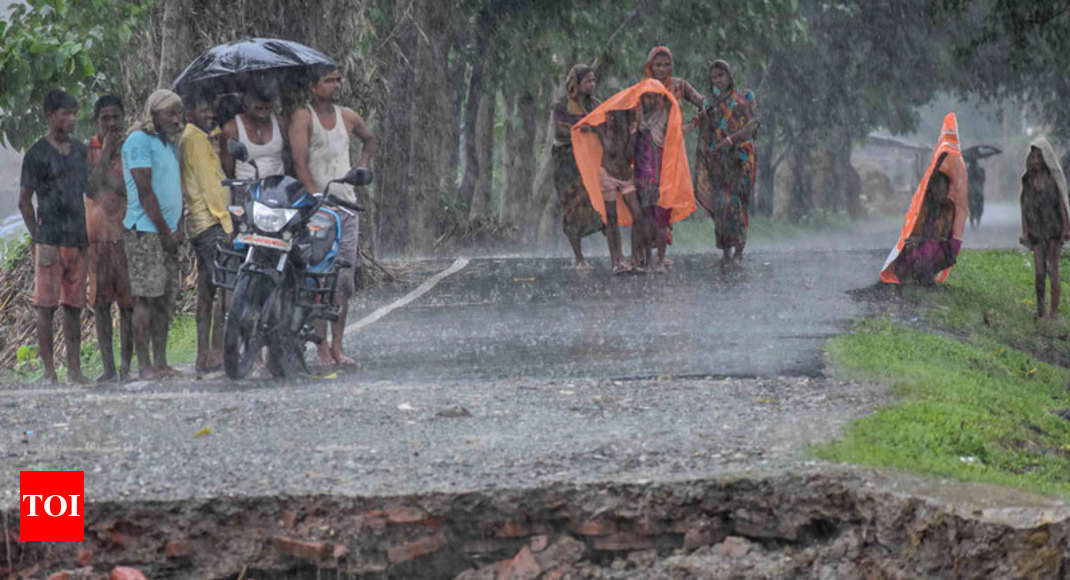 Bihar floods: 4 dead, 18 lakh hit as situation turns grim - Times of India