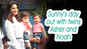 Mommy Sunny Leone's day out with twins Asher and Noah