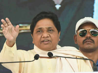 Mayawati seeks action against those forcing people to chant religious slogans