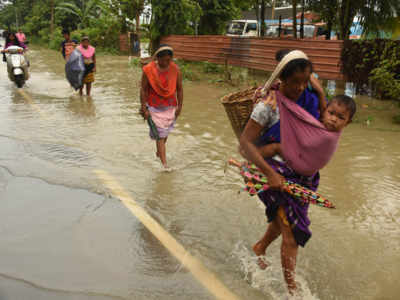 Nearly 70 lakh affected in floods in Bihar, northeast India; toll mounts to 44