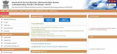 DTE Maharashtra Round 1 provisional allotment list 2019 published for diploma admission