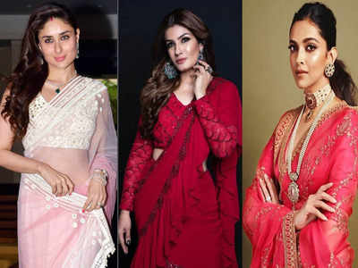 #Sareetwitter: Here are the 7 Bollywood actresses who took the saree game to the next level!