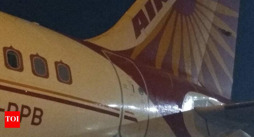 Air India plane being towed to hangar hits parked AI Boeing 777 at ...