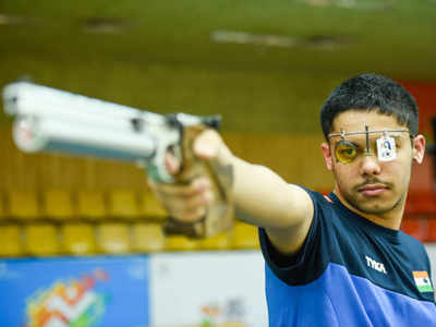 Vijayveer wins his third gold at Junior Shooting World Cup