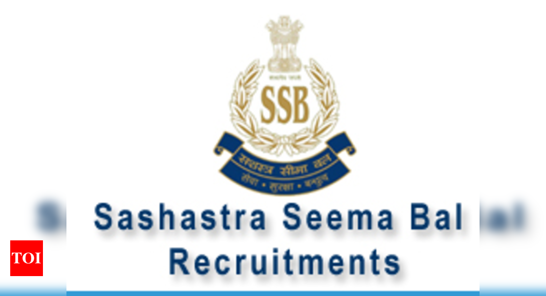 SSB 543 Constable (Tradesman) Recruitment 2023 - Apply Now
