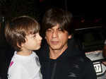 Shah Rukh Khan with AbRam