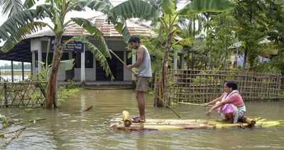 Congress members slam govt over handling of flood situation in Assam, Bihar