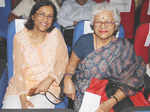 Geeta Gandhi Kingdon and Dr Bharti Gandhi 