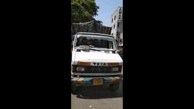 To drive away fear of citizens, cop brings goons to face them