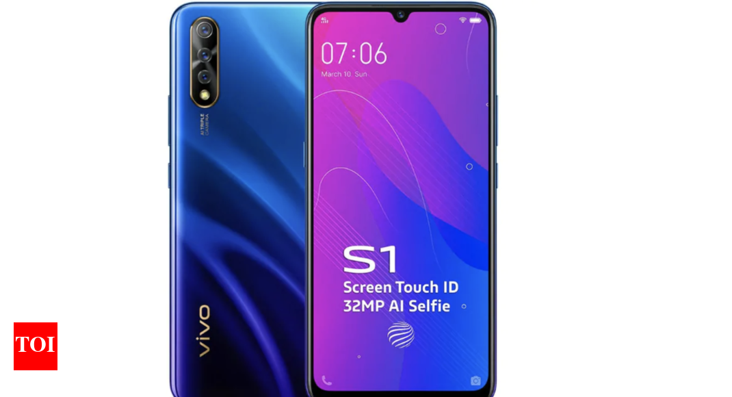 vivo s1: Vivo S1 with 4500mAh battery and triple rear camera launched ...