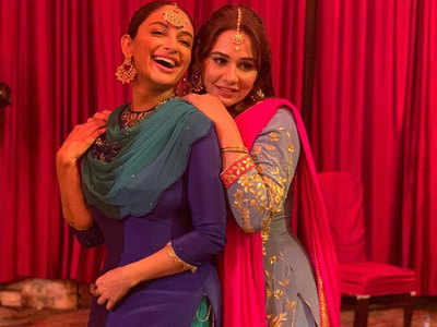 The exchange of compliments between Mandy Takhar and Rubina Bajwa continues