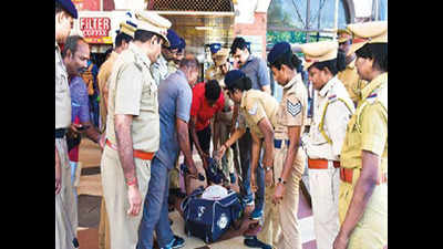 RPF, GRP conduct joint security exercise at Trichy railway junction