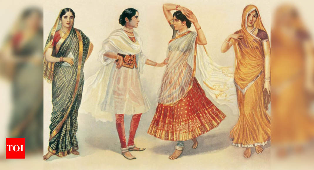 Sari-inspired dress - Wikipedia