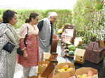 Uzma Hasan, Sahar Hasan and Dr Mansoor Hasan 