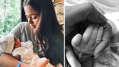 ‘Stitches hurt like mad’: Sameera Reddy opens up on her post-partum journey
