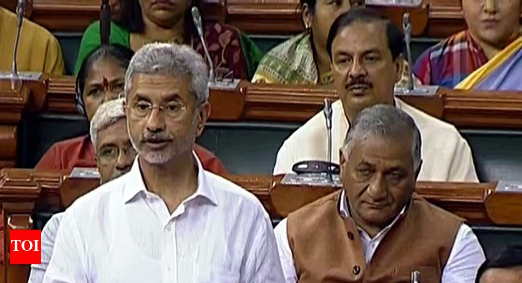 Pak should release Jadhav immediately: Jaishankar