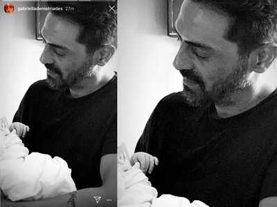 Arjun Rampal's candid moment with his newborn son is not to be missed