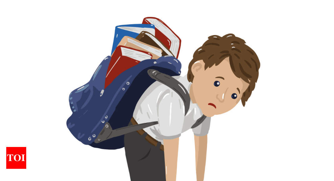 Are heavy school bags really harmful for your kids? - Times of India