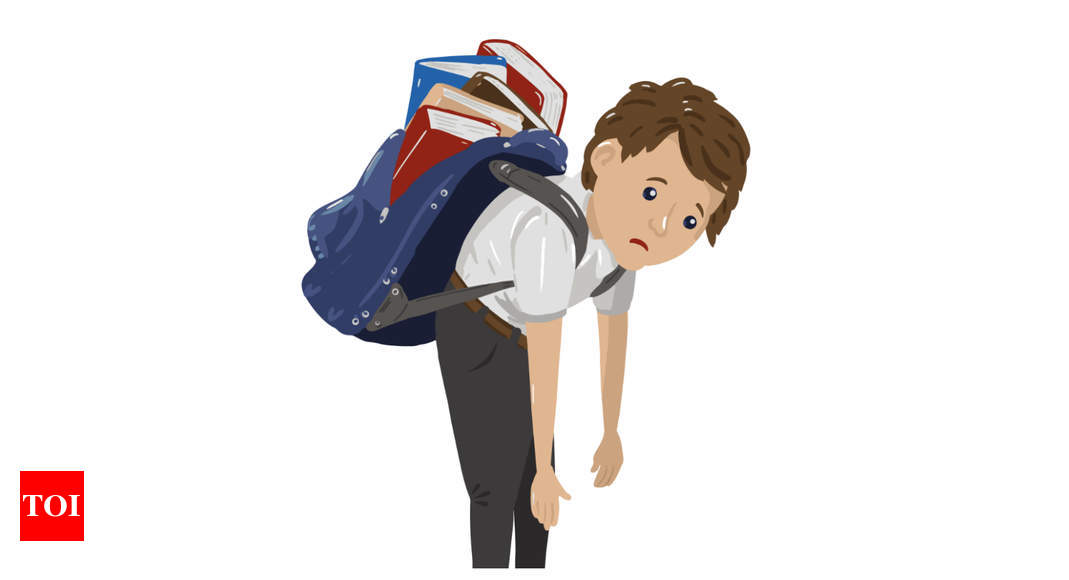 Are heavy school bags really harmful for your kids? - Times of India