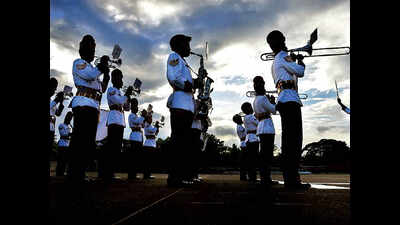 Music on the march by a band of brothers