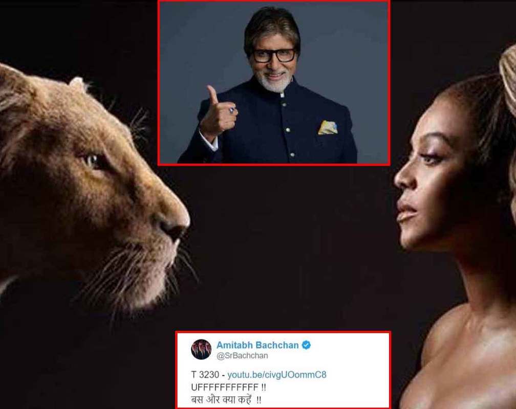 
Amitabh Bachchan’s epic reaction on Beyonce’s ‘Spirit’ song from ‘The Lion King’
