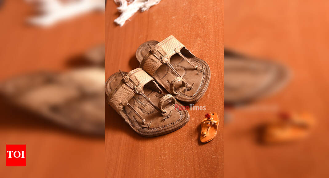 kolhapuri chappal for baby girl